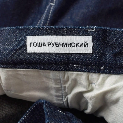 Shop Gosha Rubchinskiy Classic Denim Pant In Blue