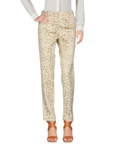 Shop Mason's Casual Pants In Beige