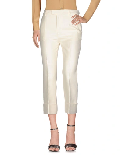 Shop Dsquared2 Casual Pants In Ivory