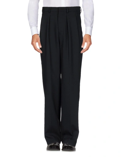 Shop Ami Alexandre Mattiussi Casual Pants In Black