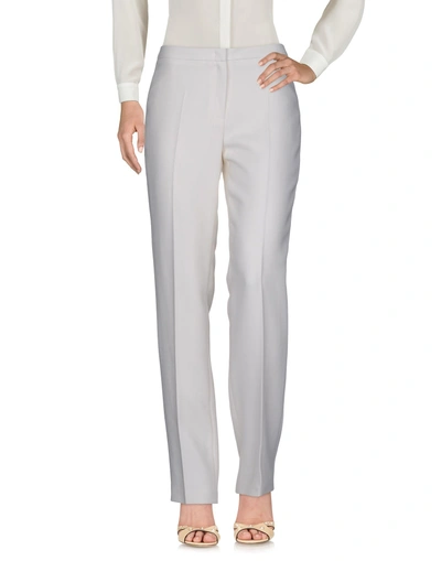 Shop Escada Casual Pants In Beige