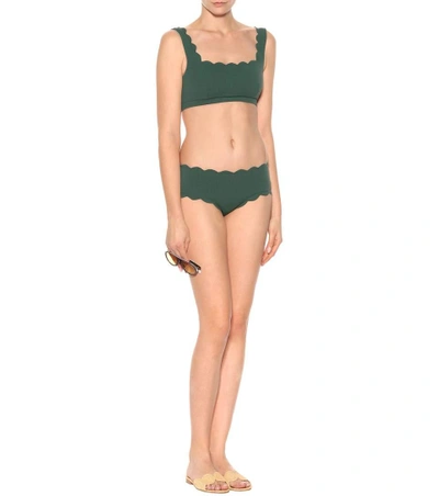 Shop Marysia Palm Springs Bikini Top In Female