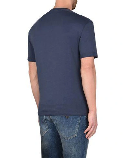 Shop Emporio Armani T-shirt In Blue