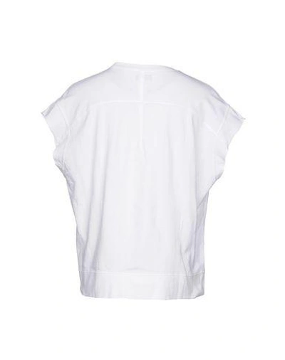 Shop Facetasm T-shirts In White
