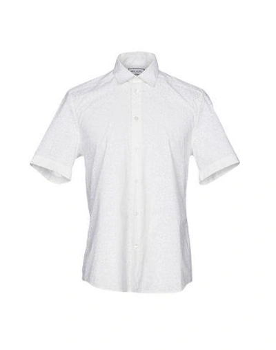 Shop Paul & Joe Patterned Shirt In White