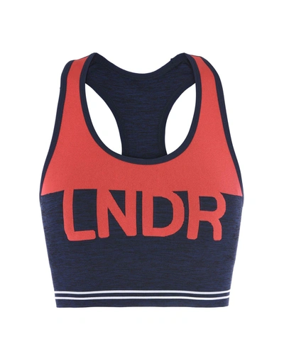 Shop Lndr Sports Bras And Performance Tops In Dark Blue