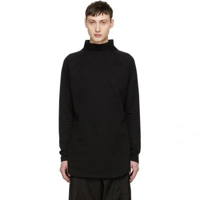 Shop D.gnak By Kang.d Black High Stand Raglan Turtleneck