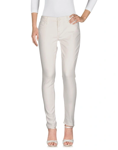 Shop Mother Denim Pants In White