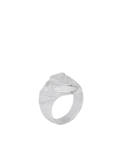 Shop James Tanner Ring In Silver