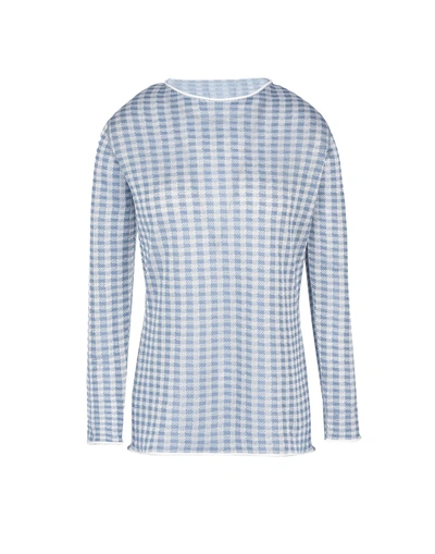 Shop Giorgio Armani Sweater In Pastel Blue