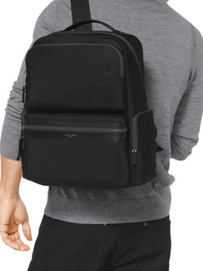 Shop Michael Kors Cargo Backpack In Black