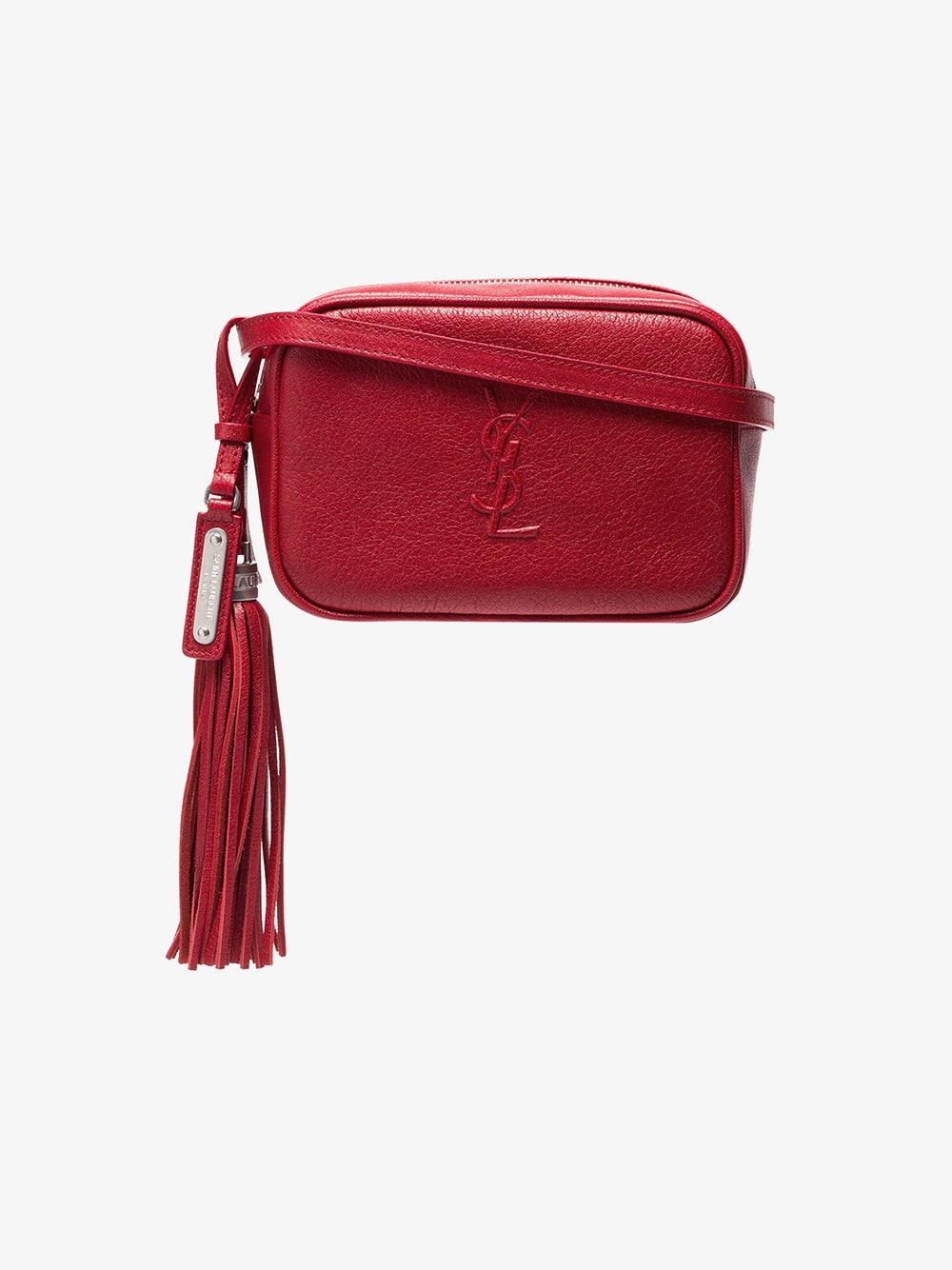 lou camera bag in smooth leather