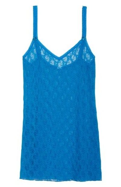Shop B.tempt'd By Wacoal 'lace Kiss' Chemise In Mykonos Blue