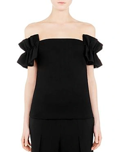 Shop Ted Baker Danetre Off-the-shoulder Top In Black