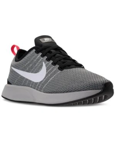 Shop Nike Men's Free Trainer 5.0 Running Sneakers From Finish Line In Black/white-pale Grey-sol