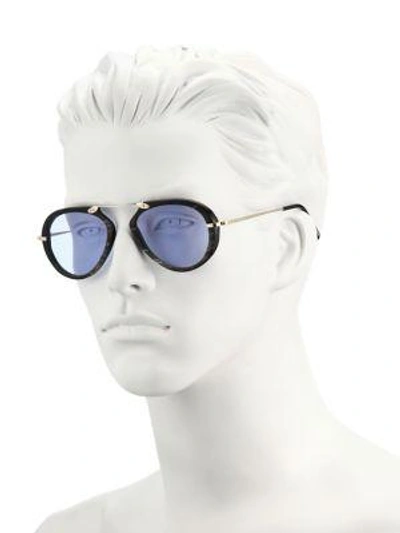 Tom Ford Private Collection Tom N.11 Pilot Optical Glasses In Brown Blue |  ModeSens