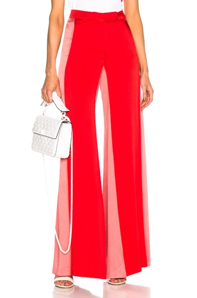 Shop Valentino Side Stripe Track Pants In Red