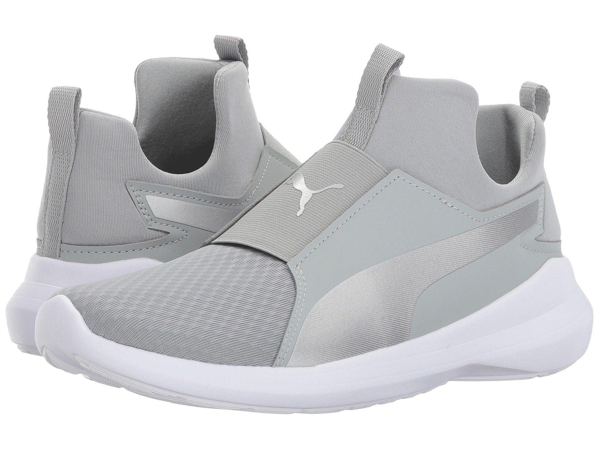 puma rebel mid black