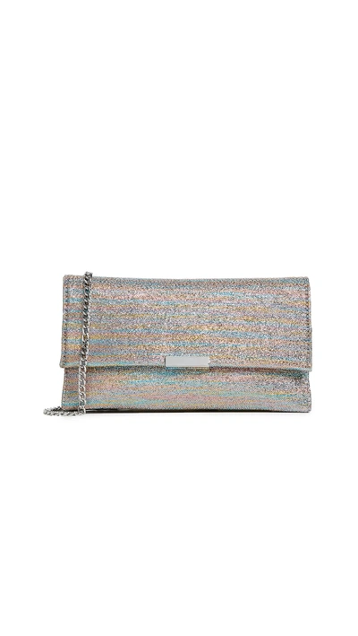 Shop Loeffler Randall Tab Clutch In Rainbow