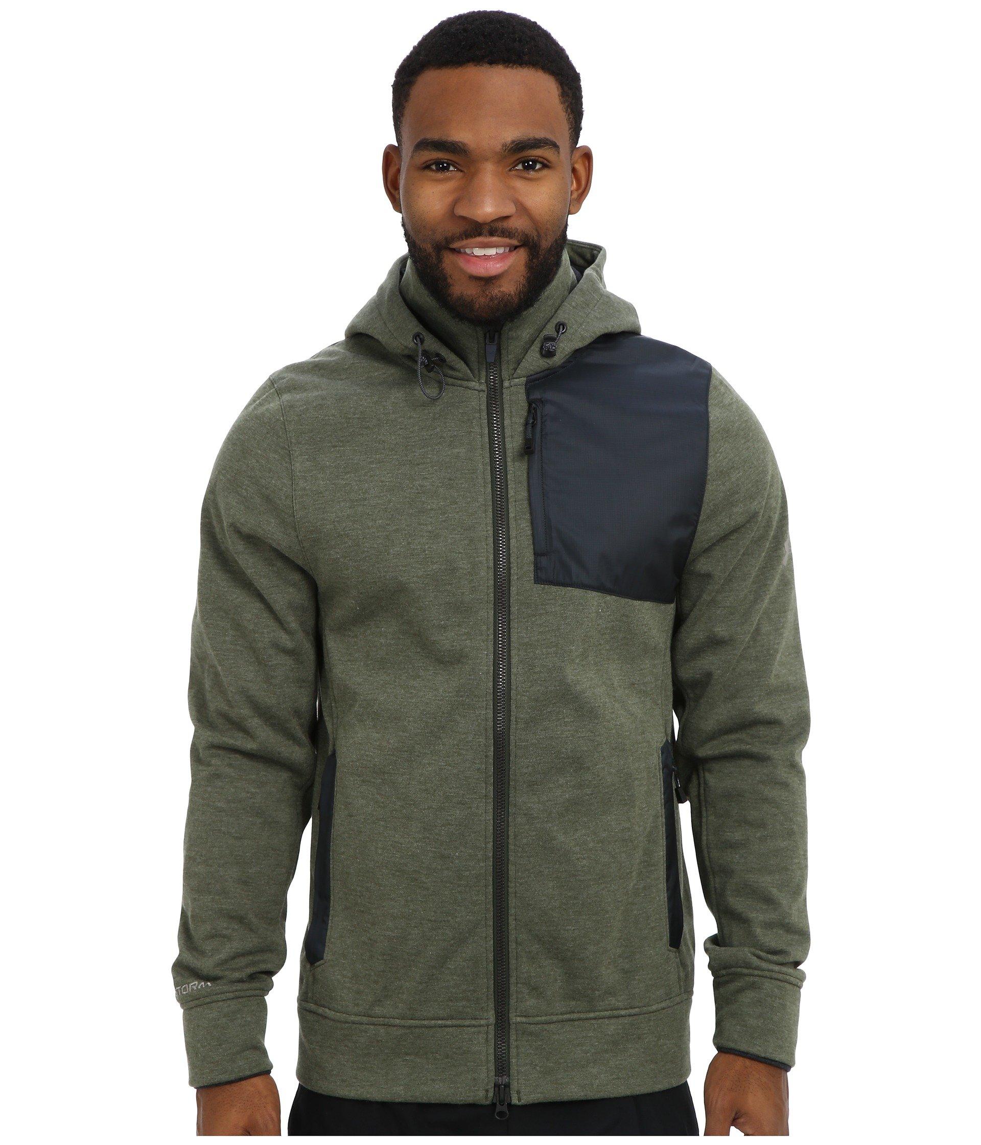 tan under armour hoodie