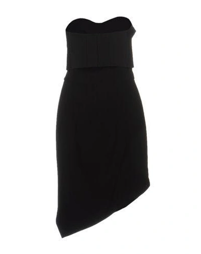 Shop Haney Short Dress In Black
