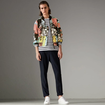 Burberry floral windbreaker cheap