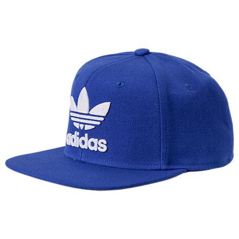 Adidas Originals Men's Originals Trefoil Chain Snapback Hat, Blue | ModeSens