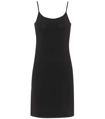 Shop Jil Sander Jersey Slip Dress In Black