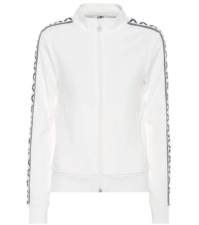 Shop Tory Sport Crisscross Track Jacket In White