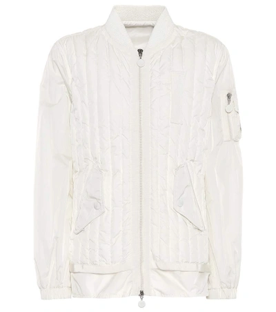 Shop Moncler Kim Quilted Down Jacket In White