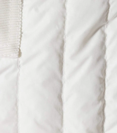Shop Moncler Kim Quilted Down Jacket In White