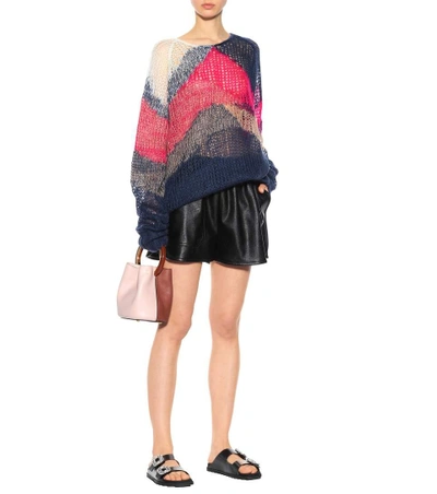 Shop Jil Sander Mohair-blend Sweater In Multicoloured