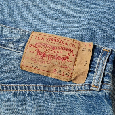 Shop Levi's Vintage Clothing 1976 501 Jean In Blue