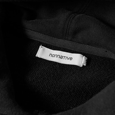 Shop Nonnative Coach Popover Hoody In Black