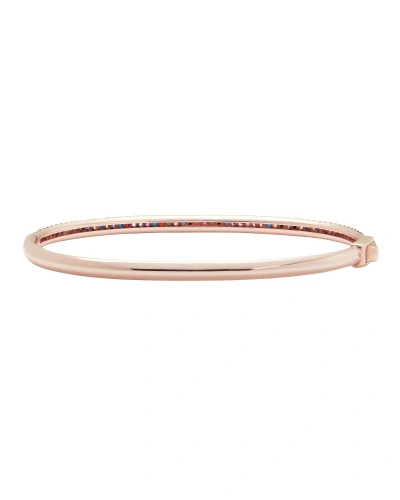 Shop Nickho Rey Malibu Pavé Crystal Bangle In Multi