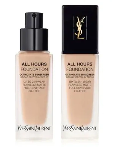 Shop Saint Laurent Women's All Hours Full Coverage Matte Foundation In Beige