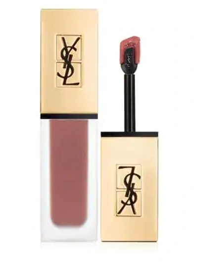 Shop Saint Laurent Women's Tatouage Couture Liquid Matte Lip Stain In Red