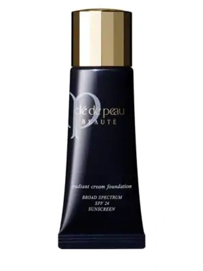 Shop Clé De Peau Beauté Radiant Cream Foundation Spf 24 In B20