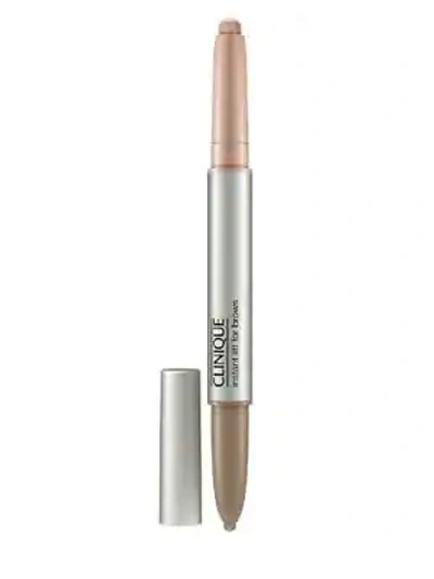 Shop Clinique Instant Lift For Brows In Deep Brown