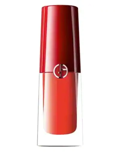 Shop Giorgio Armani Lip Magnet Liquid Lipstick In Brown