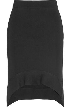 Givenchy Woman Cutaway Skirt In Black Stretch-ponte Black | ModeSens