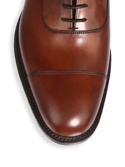 Shop Church's Classic Leather Dress Shoes In Walnut