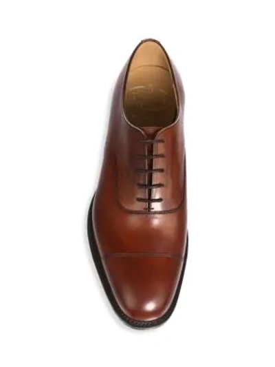 Shop Church's Classic Leather Dress Shoes In Walnut