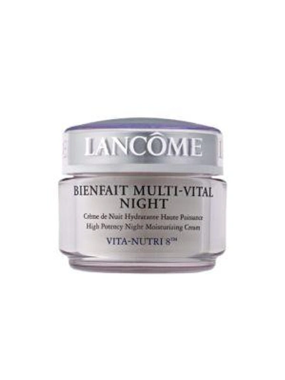 Shop Lancôme Bienfait Multi-vital Night Cream, Highly Potent Overnight Face Moisturizer