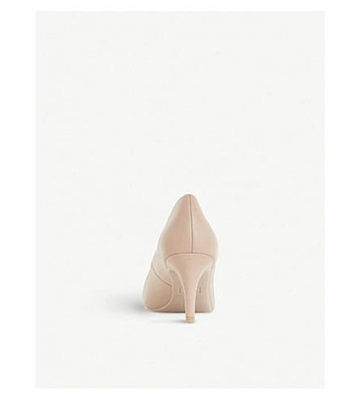 Shop Dune Amelia Patent Court Shoes In Nude