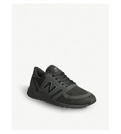 Shop New Balance Mrl 420 Re-engineered Mesh Trainers In Black Black Mono