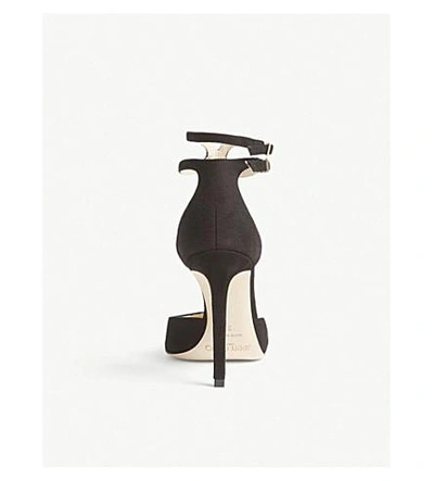 Shop Jimmy Choo Lane 100 Suede Black