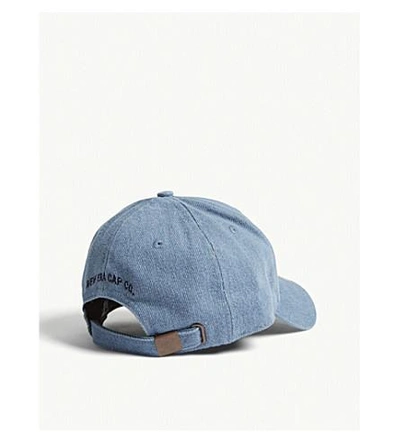 Shop New Era 9forty Clean Denim Strapback Cap In Open Market Blue