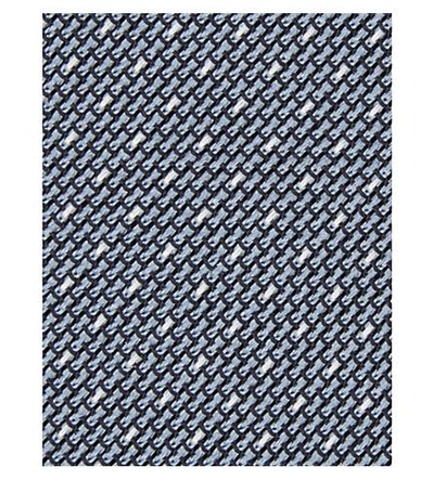 Shop Paul Smith Micro-dot Silk Tie In Airforce