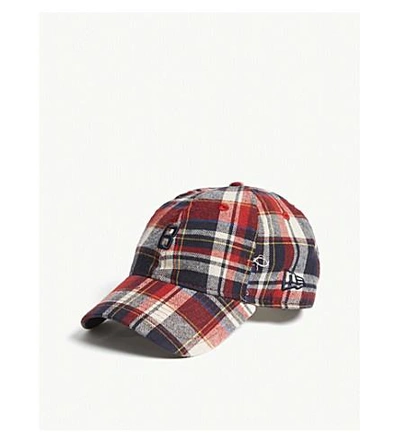Shop New Era 9forty Brooklyn Dodgers Cooperstown Baseball Cap In Red Open Market